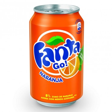 FANTA NARANJA LATA 1/3 (24) *
