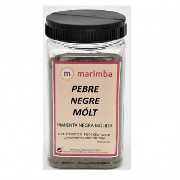 MARIMBA PIMIENTA NEGRA MOLIDA 400 GR.