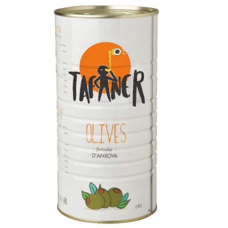 TAFANER OLIVAS RELLENAS 600 GR (1 UNI)