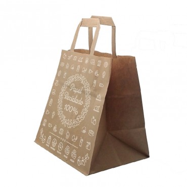 BOLSA PAPEL RECICLADO (250 U)