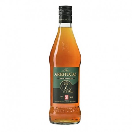 AREHUCAS RON 7 AÑOS 70 CL. 40% (BOT)