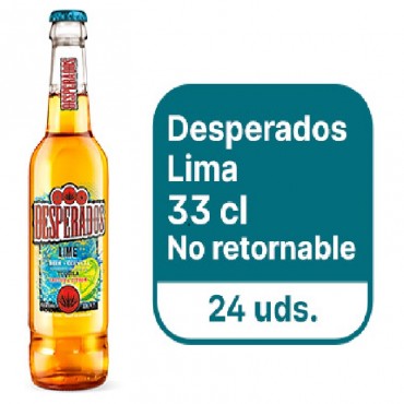 DESPERADOS LIMA 33 CL N/R (24 BOT)
