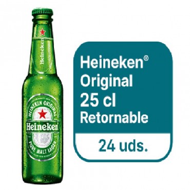 HEINEKEN 1/4 RET. (24 B)