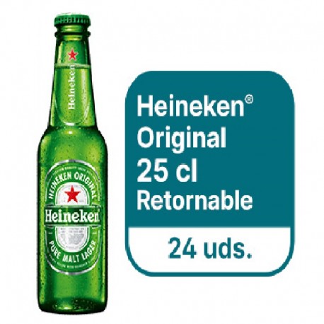 HEINEKEN 1/4 RET. (24 B)