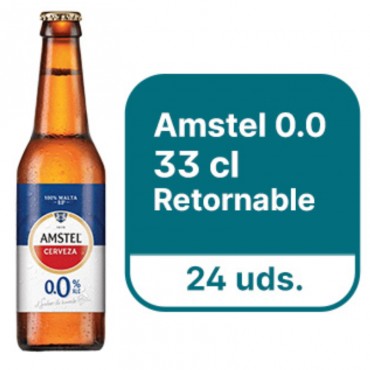 AMSTEL 0'0 1/3 RET. (24 B)