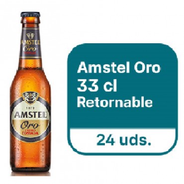 AMSTEL ORO 1/3 RET. (24 B)