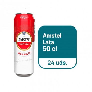 AMSTEL LATA 50 CL. (24 UNI)