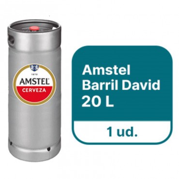 AMSTEL BARRIL DAVID 20 LITROS