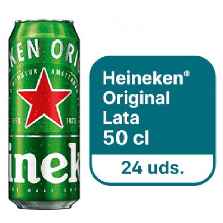 HEINEKEN LATA 50 CL (24 UNI)