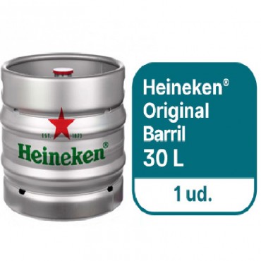 HEINEKEN BARRIL 30 LITROS