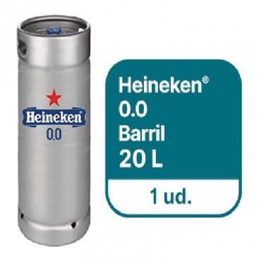 HEINEKEN 0'0 BARRIL DAVID 20 LITROS
