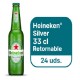 HEINEKEN SILVER 1/3 RET. (24 BOT)
