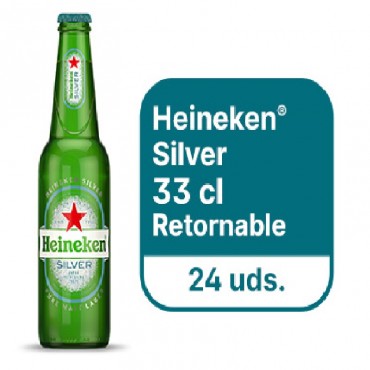 HEINEKEN SILVER 1/3 RET. (24 BOT)