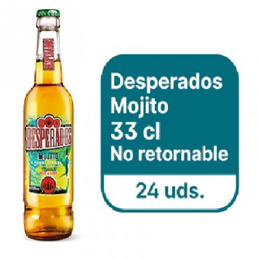 DESPERADOS MOJITO 33 CL N/R (24 BOT)
