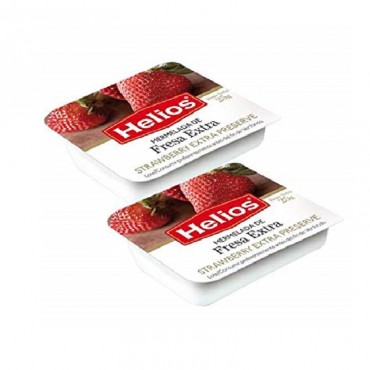 HELIOS MERMELADA FRESA 15 GR. (300 U)