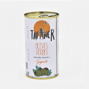 TAFANER OLIVAS RELLENAS 370 GR (12 UNID)