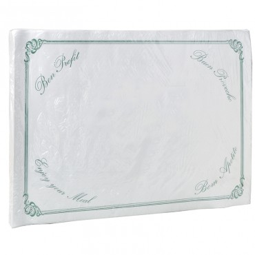 MANTEL INDIVIDUAL BLANCO 31*42 (1000 U)