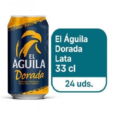 EL AGUILA LATA 33 CL (24 UNI)
