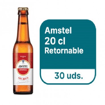 AMSTEL 1/5 RET. (30 B)
