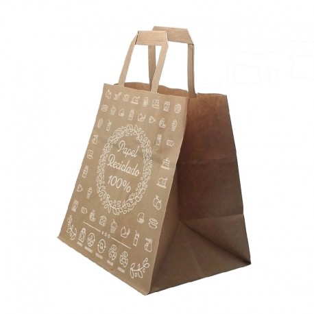 BOLSA PAPEL RECICLADO (250 U)