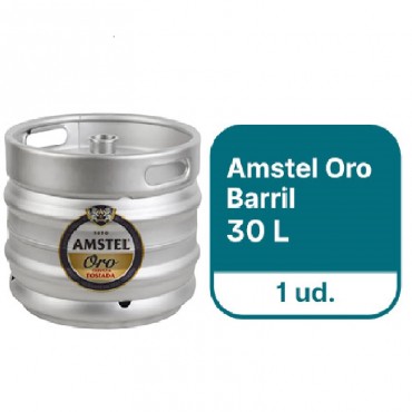 AMSTEL ORO BARRIL 30 LITROS