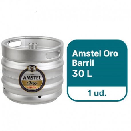 AMSTEL ORO BARRIL 30 LITROS