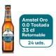 AMSTEL ORO 0'0 TOSTADA 1/3 RET. (24 B)
