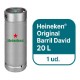 HEINEKEN BARRIL DAVID 20 LITROS
