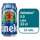 HEINEKEN 0'0 LATA 33 CL (24 UNI)